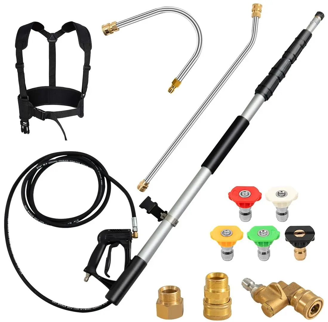 Set de accesorii pentru aparat de spalat cu presiune Costway TG10008