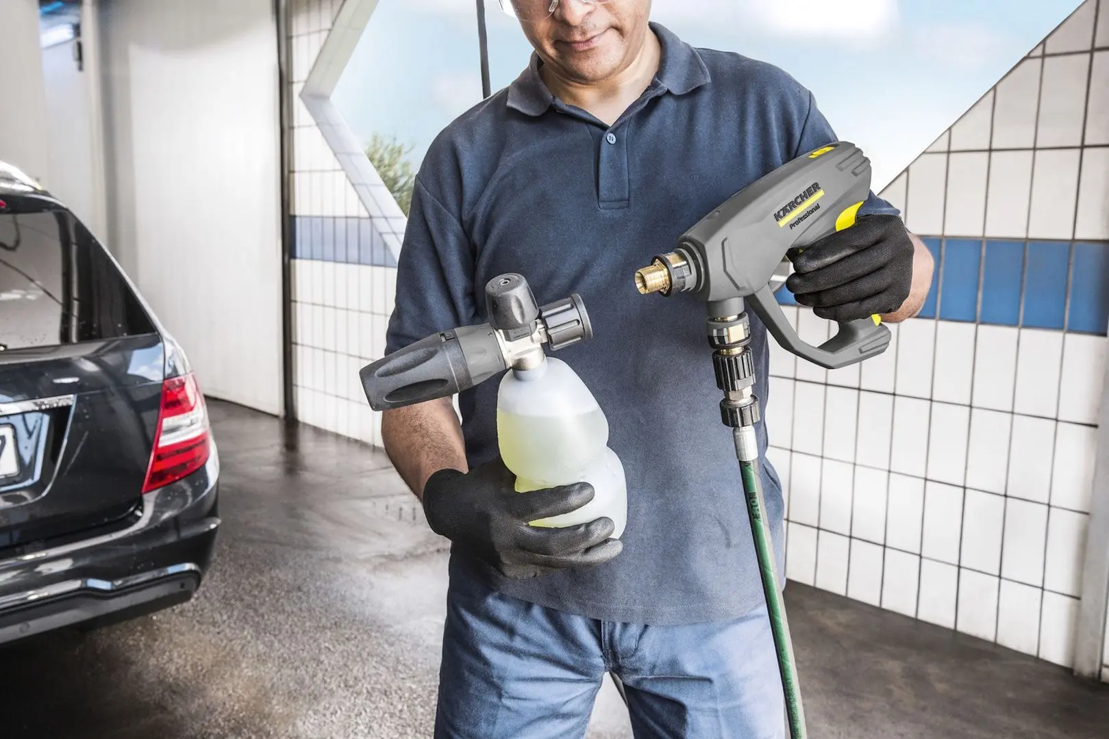 Пенная насадка Karcher Advanced 6.394-969.0 (Black/White)