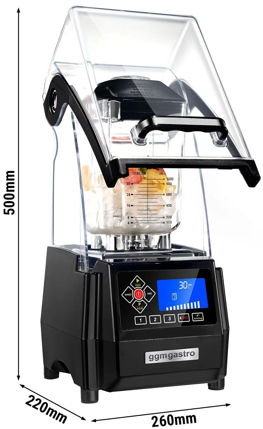 Blender GGM Gastro BMK2-1500N (Black) - 11