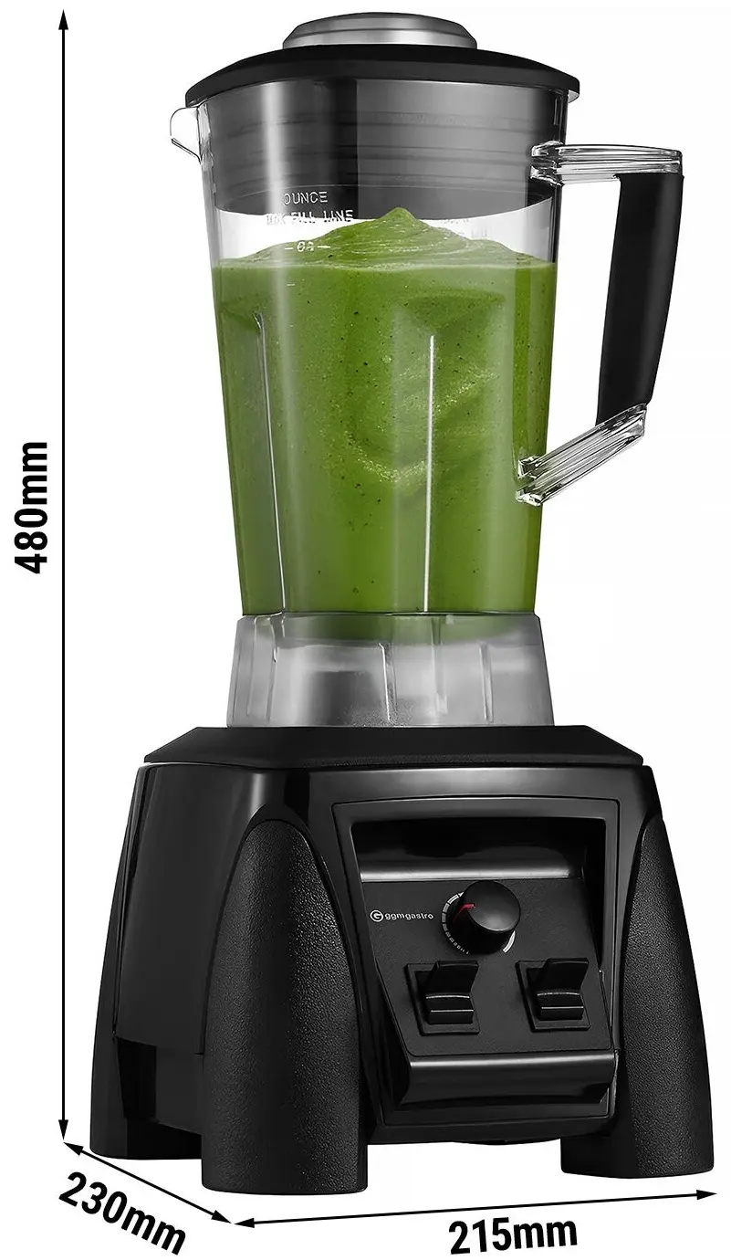 Блендер GGM Gastro BMK2-2200 (Black) - 9