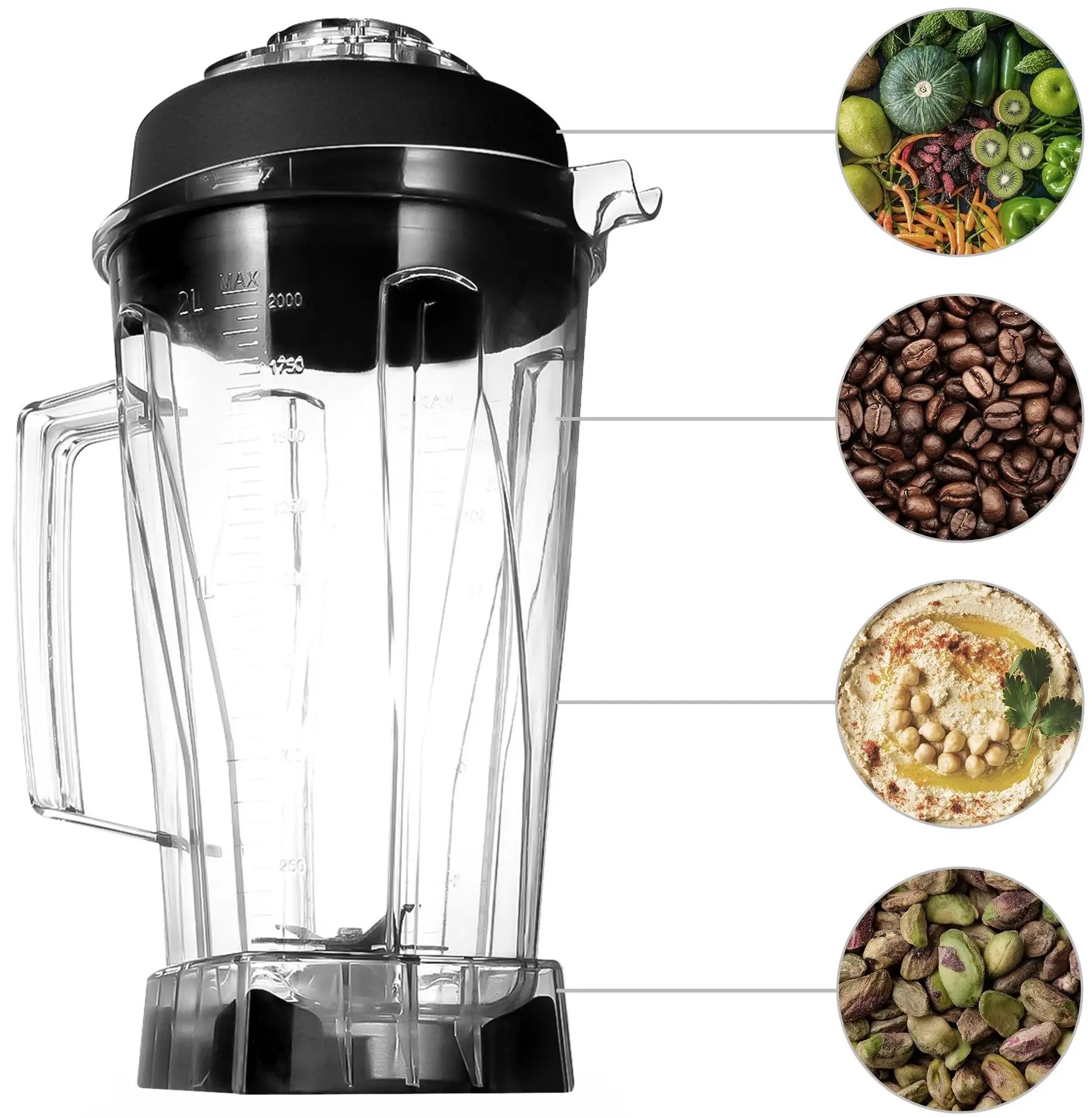 Блендер GGM Gastro FMK1500N (Black) - 9