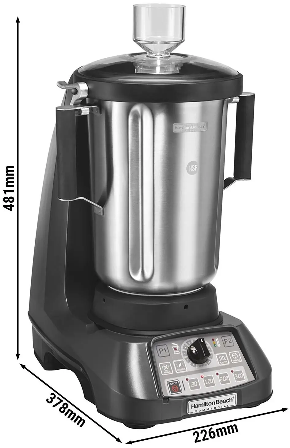 Blender Hamilton Beach Expeditor 1100SR (Grey) - 7