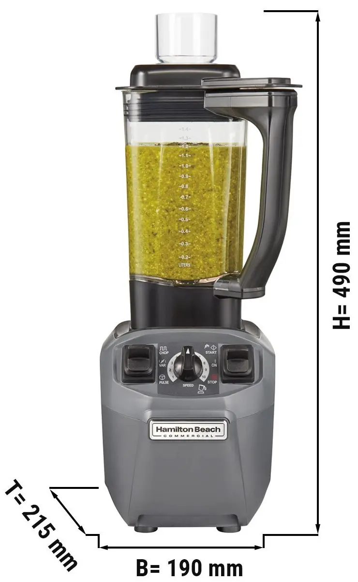 Блендер Hamilton Beach Expeditor 510 HBF510CE (Grey) - 7