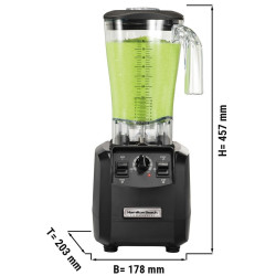 Blender Hamilton Beach Fury HBH550R (Black) Thumb