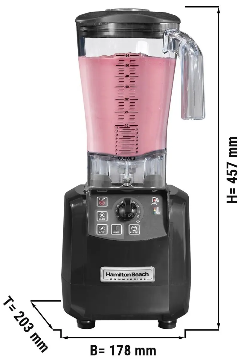 Блендер Hamilton Beach Tempest HBH650R (Black) - 4