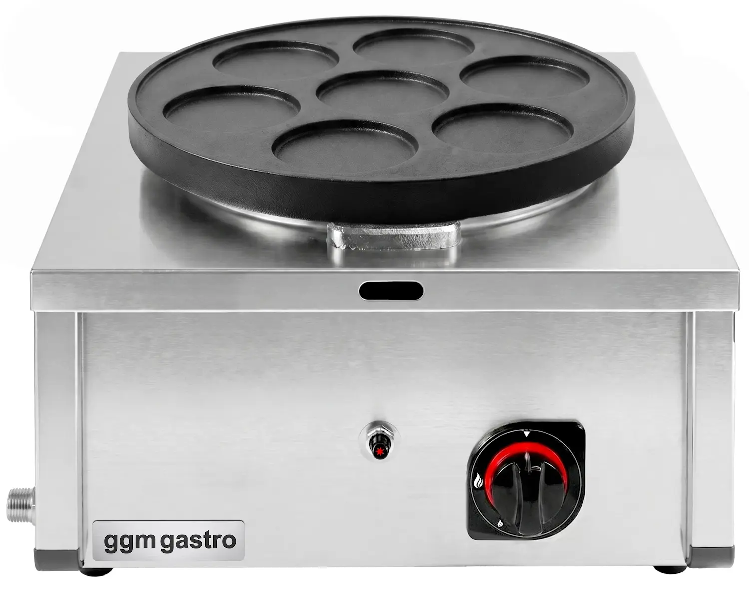 Aparat de facut mini-clatite GGM Gastro CGOM5#PLCGOM5 (Inox) - 3