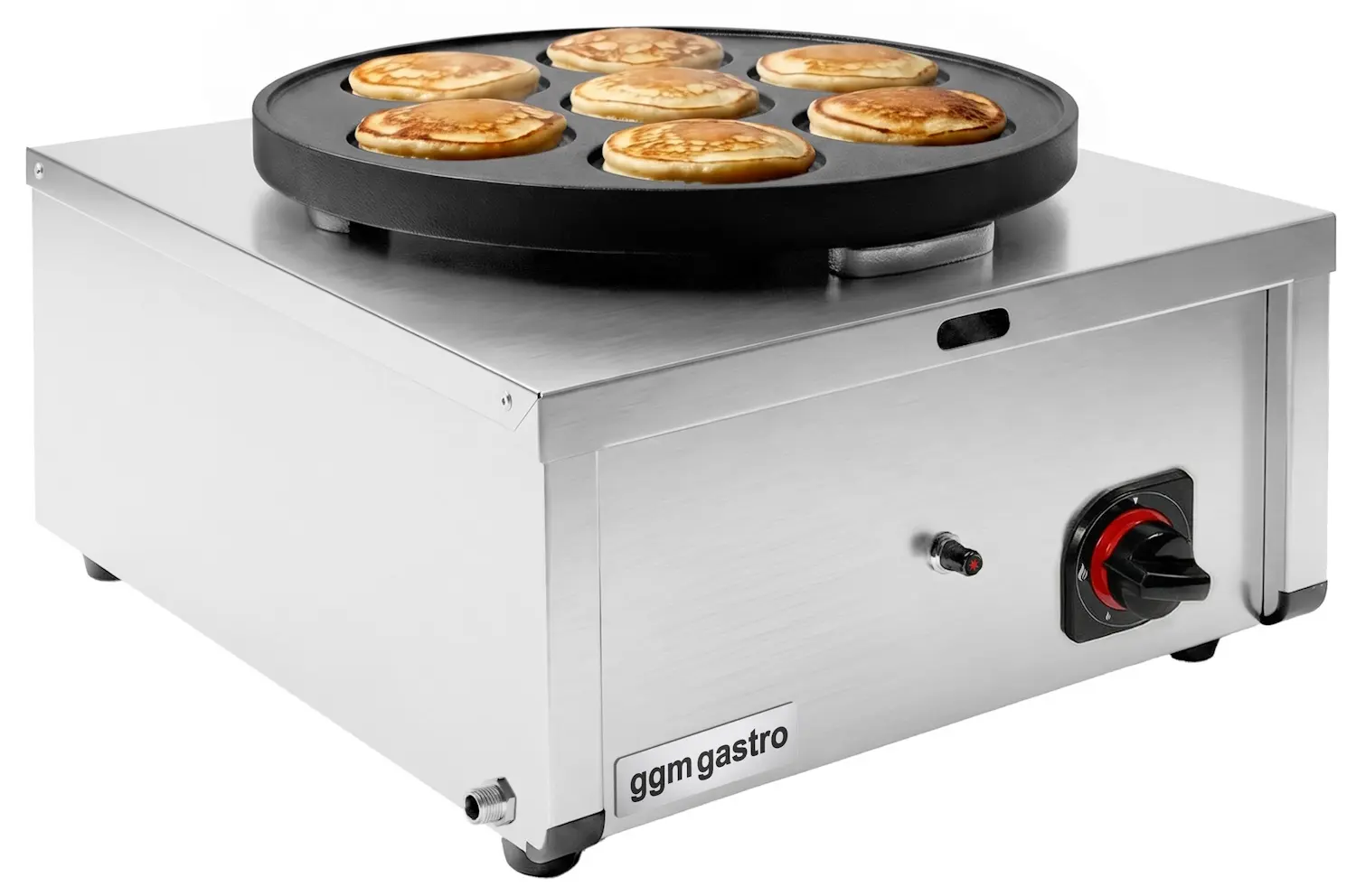 Aparat de facut mini-clatite GGM Gastro CGOM5#PLCGOM5 (Inox)