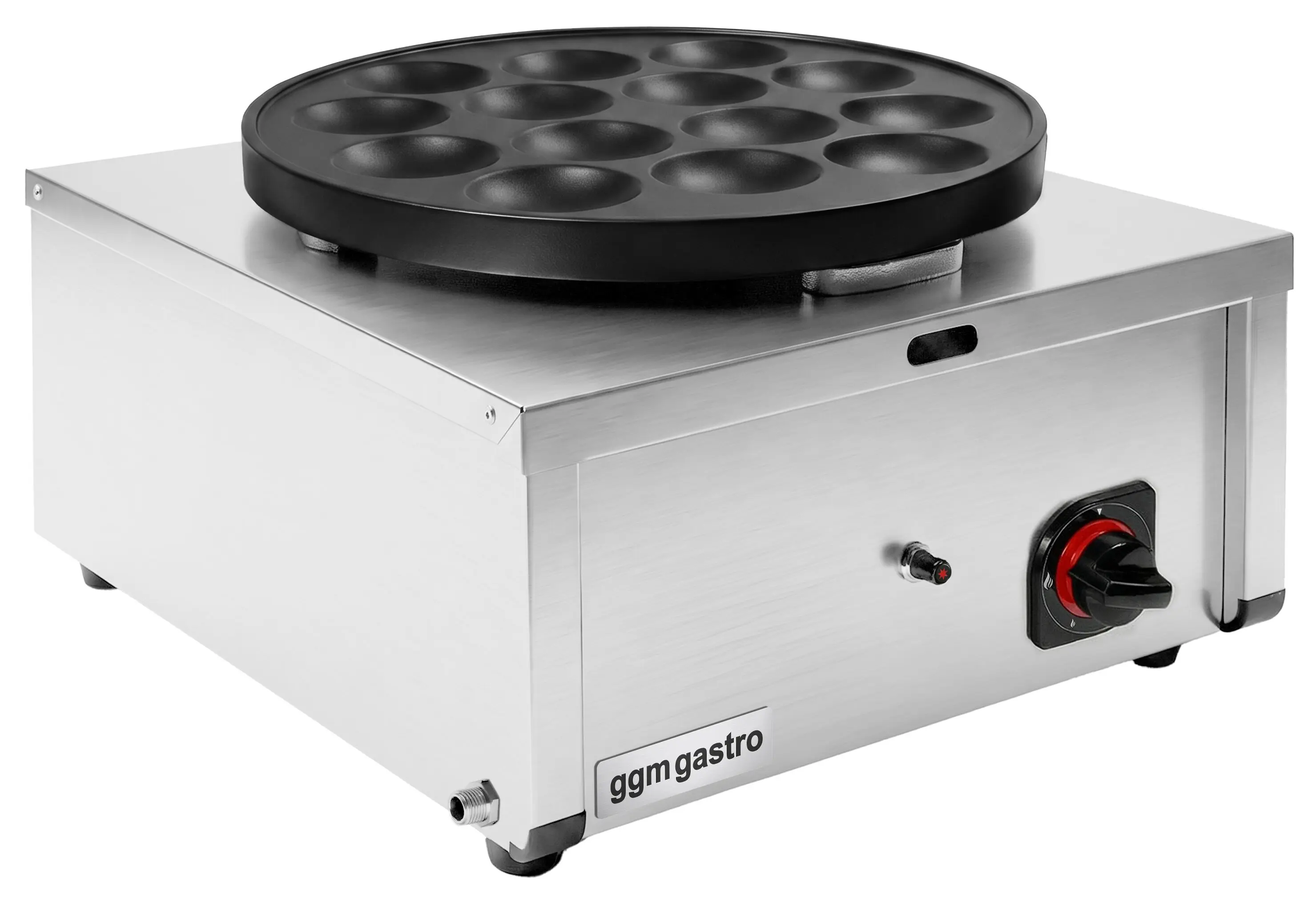 Aparat de facut mini-clatite GGM Gastro CGOM5#PLCGOM7 (Inox) - 2