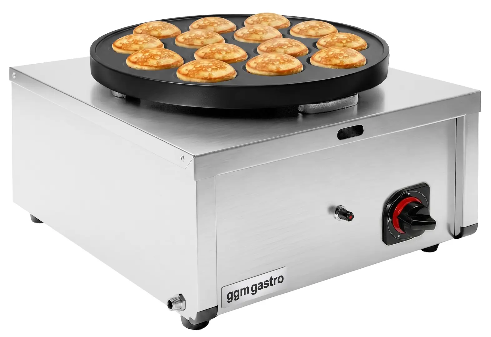 Aparat de facut mini-clatite GGM Gastro CGOM5#PLCGOM7 (Inox)