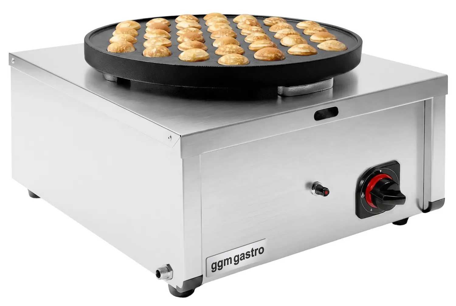 Aparat de facut mini-clatite GGM Gastro CGOM5#PLCGOM8 (Inox)