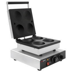 Aparat de facut mini-clatite GGM Gastro PMJ4 (Inox/Black) Thumb