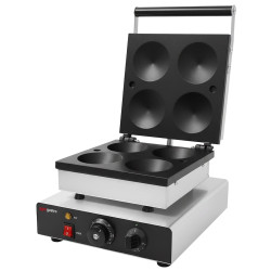Aparat de facut mini-clatite GGM Gastro PMJ4 (Inox/Black) Thumb