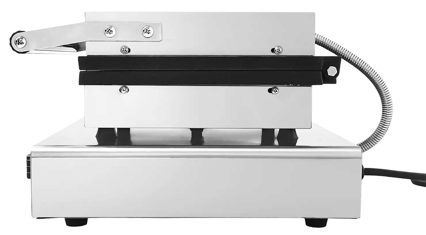 Aparat de facut mini-clatite GGM Gastro PMJ4 (Inox/Black) - 6