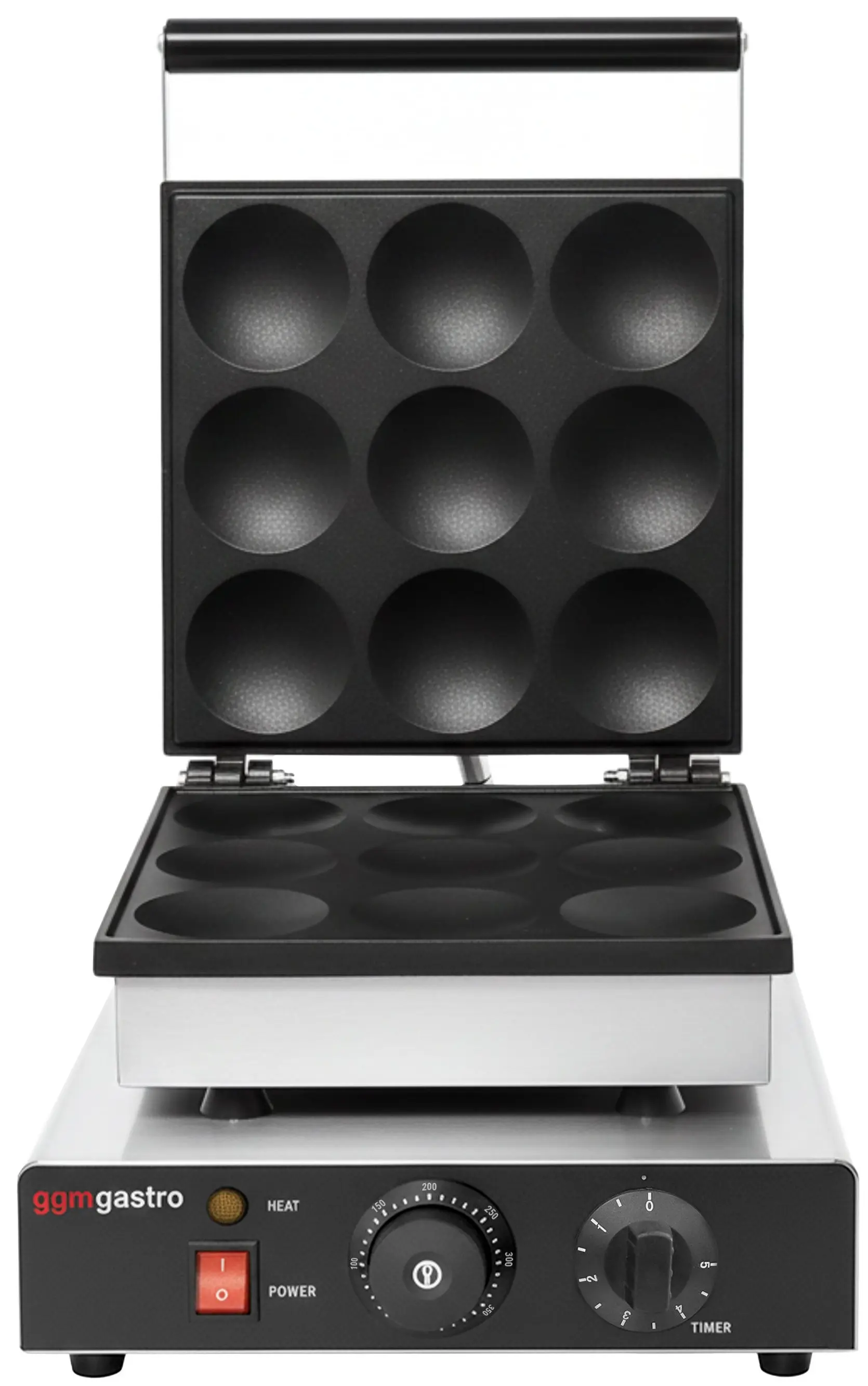 Блинница для панкейков GGM Gastro PMJ9 (Inox/Black) - 2