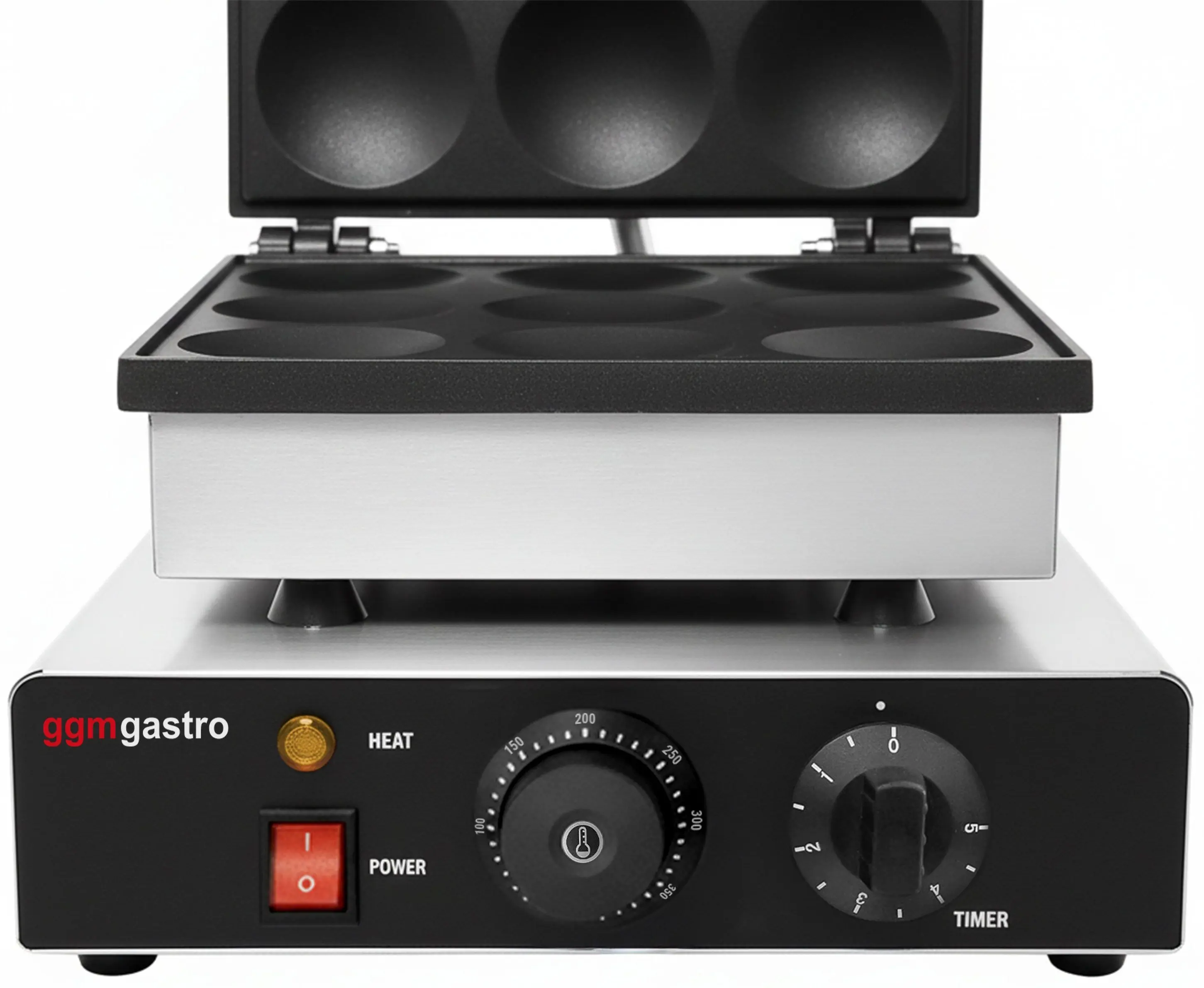 Блинница для панкейков GGM Gastro PMJ9 (Inox/Black) - 5