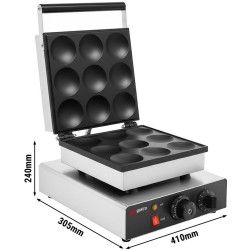 Блинница для панкейков GGM Gastro PMJ9 (Inox/Black) Thumb