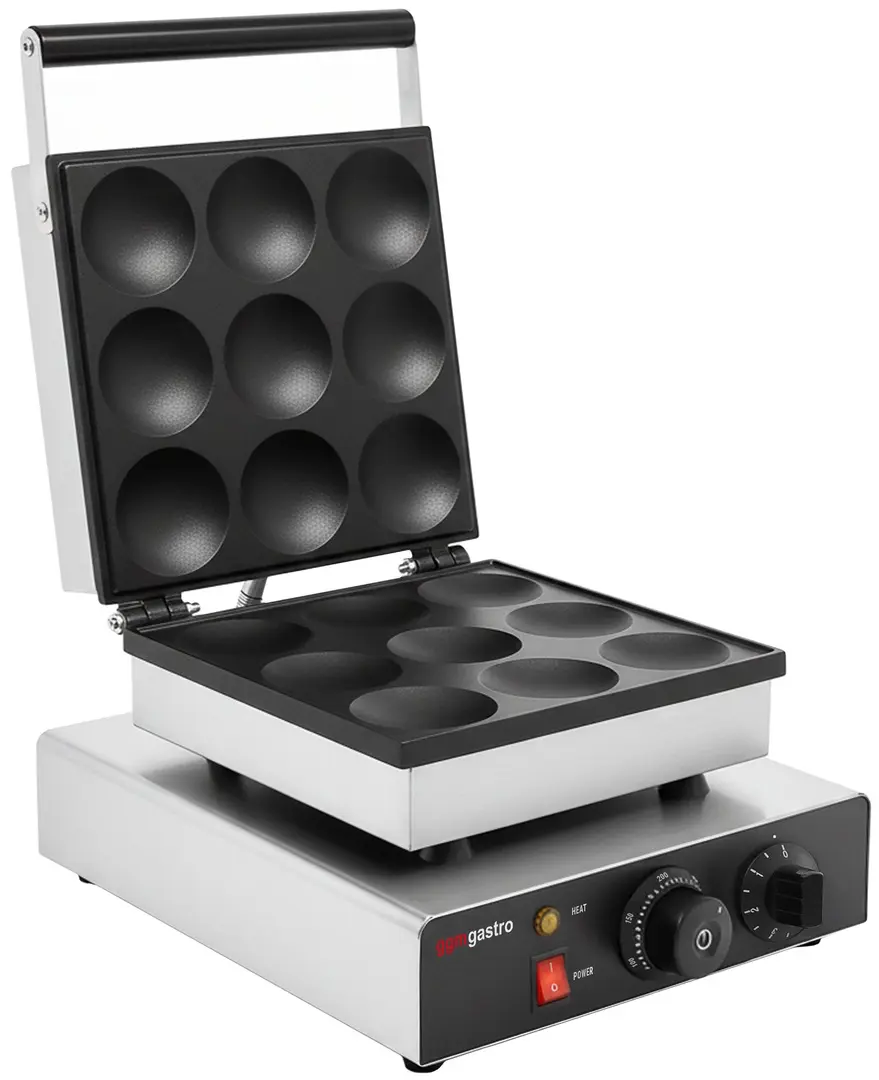 Блинница для панкейков GGM Gastro PMJ9 (Inox/Black)