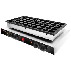 Aparat de facut mini-clatite GGM Gastro PPJ50 (Inox/Black) Thumb