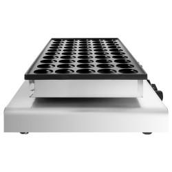 Aparat de facut mini-clatite GGM Gastro PPJ50 (Inox/Black) Thumb
