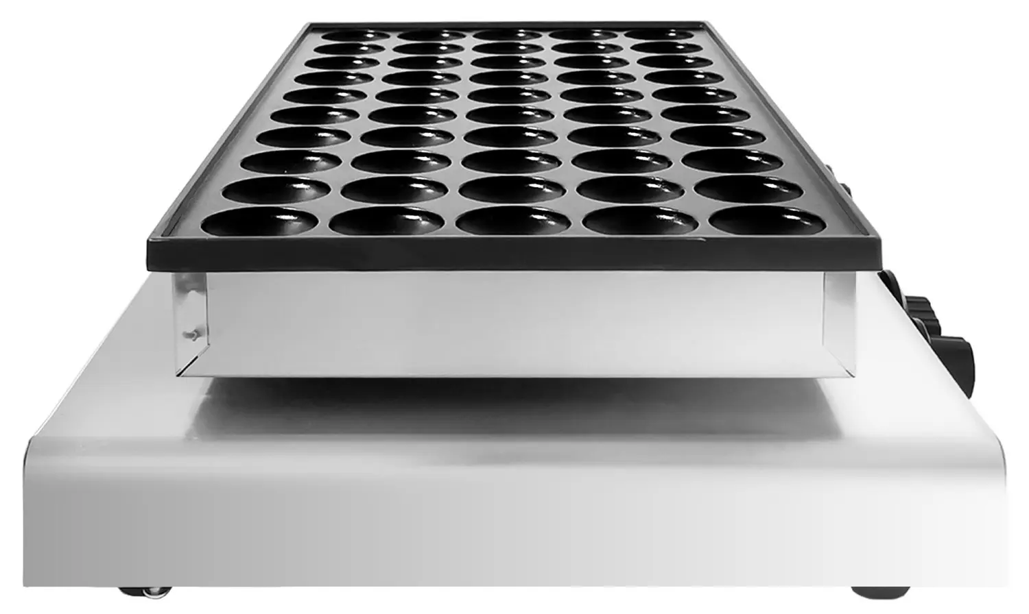 Aparat de facut mini-clatite GGM Gastro PPJ50 (Inox/Black) - 4