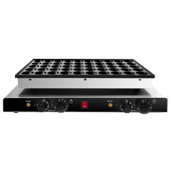 Aparat de facut mini-clatite GGM Gastro PPJ50 (Inox/Black) Thumb