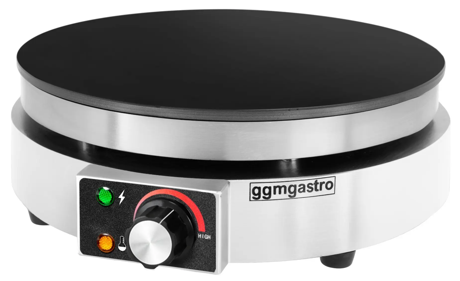 Aparat de facut clatite GGM Gastro CGJ37 (Inox) - 4