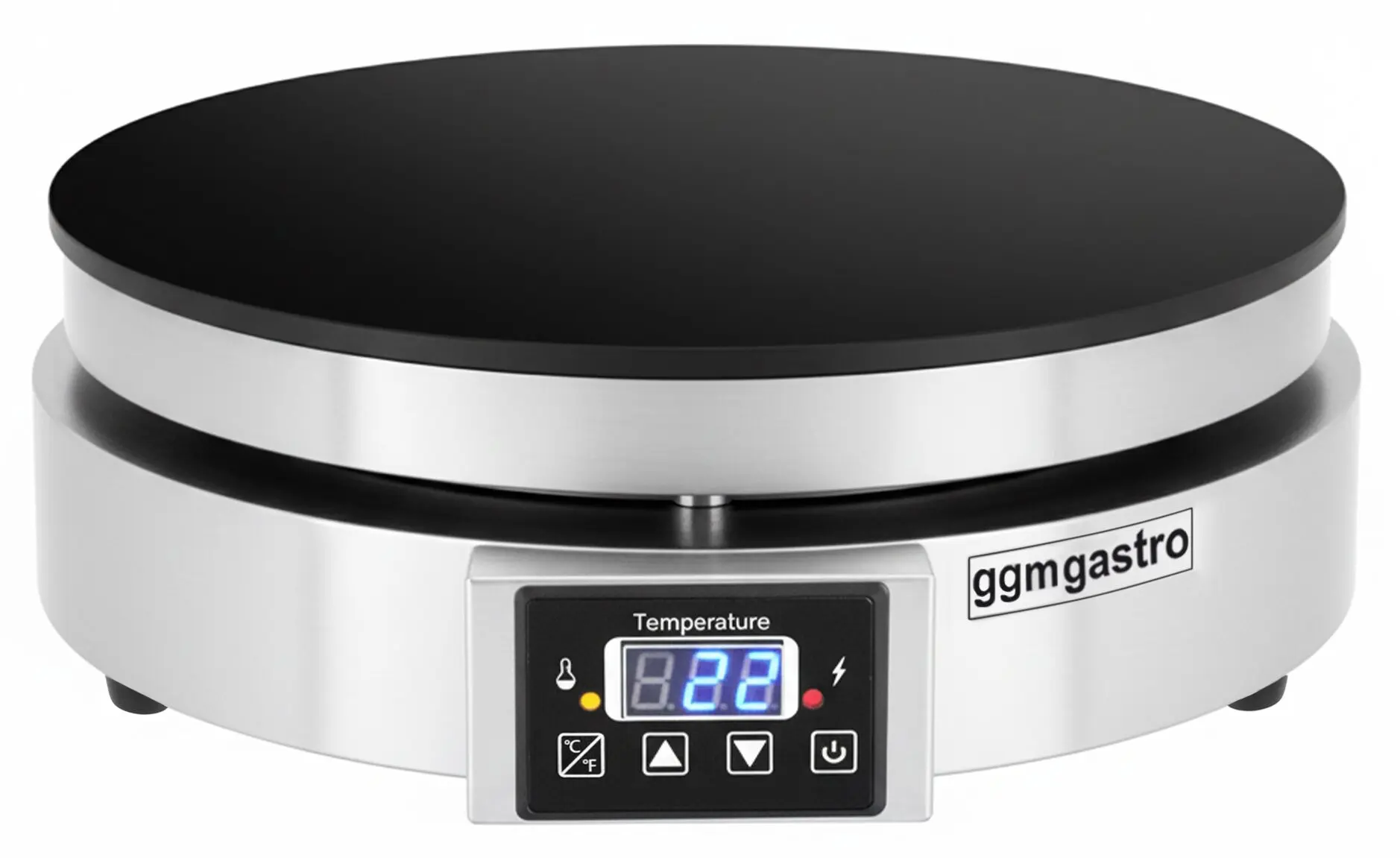 Aparat de facut clatite GGM Gastro CGJ37D (Inox) - 3