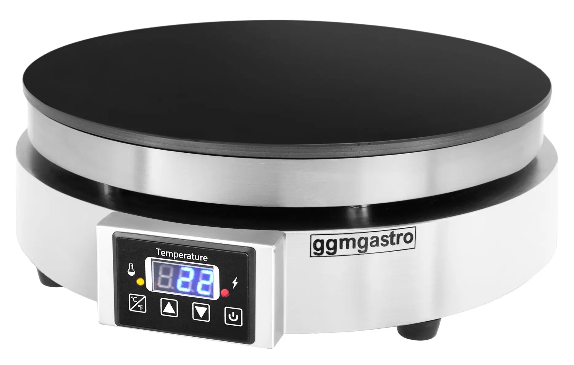 Aparat de facut clatite GGM Gastro CGJ37D (Inox) - 4