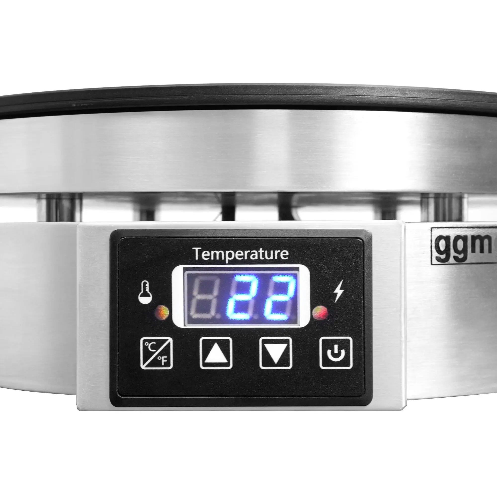 Aparat de facut clatite GGM Gastro CGJ37D (Inox) - 7