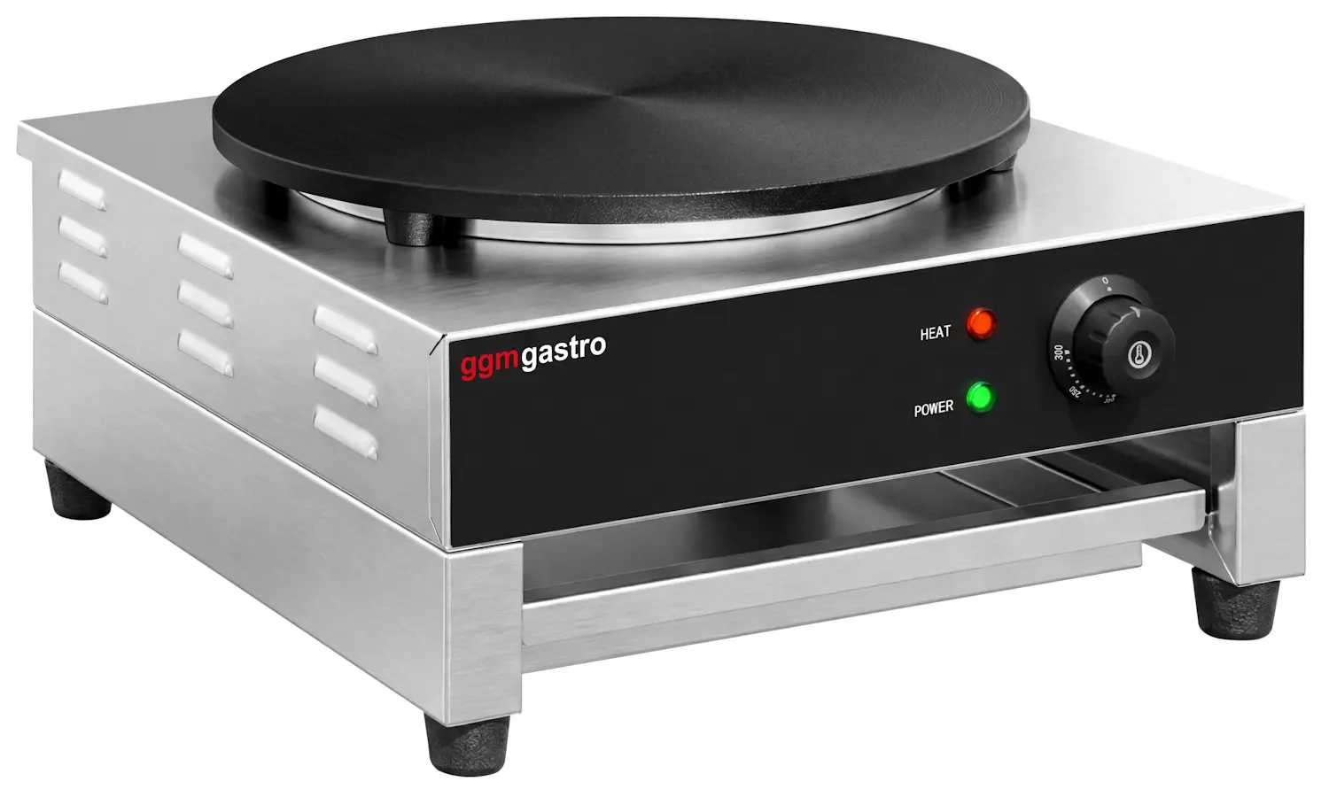 Aparat de facut clatite GGM Gastro CGJ40-1 (Black/Inox) - 2