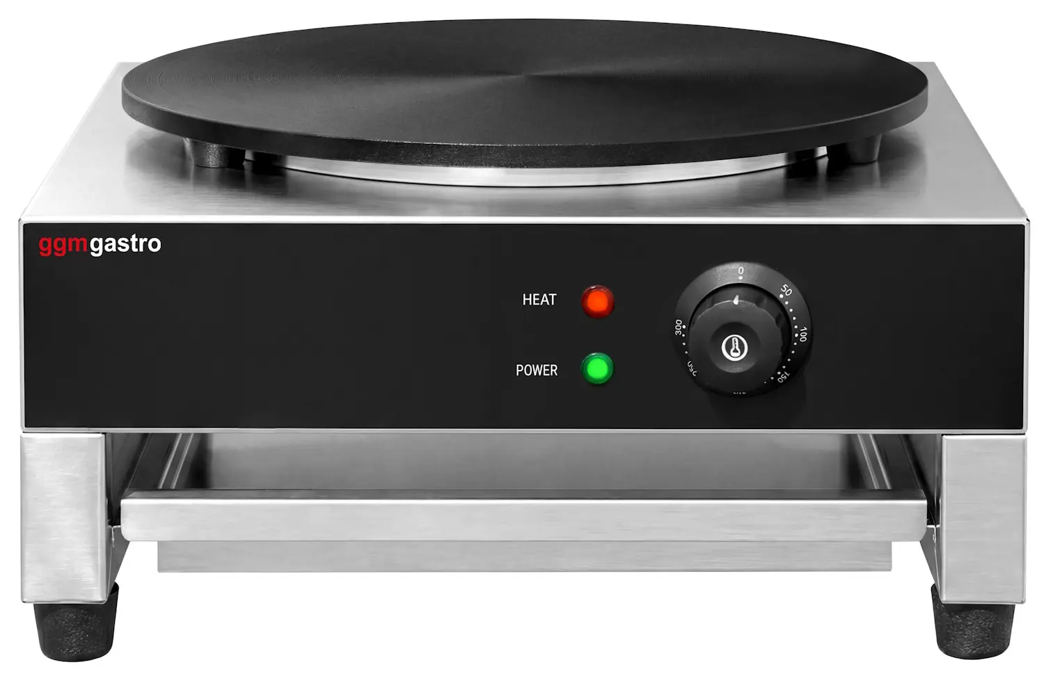 Aparat de facut clatite GGM Gastro CGJ40-1#CTVML4 (Black/Inox) - 3
