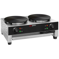 Aparat de facut clatite GGM Gastro CGJ40-2 (Black/Inox) Thumb