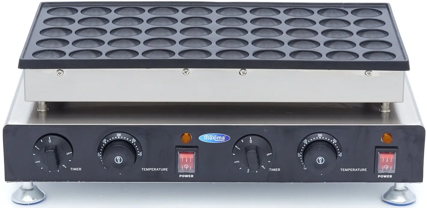 Aparat de facut clatite Maxima 09374131 (Inox/Black)