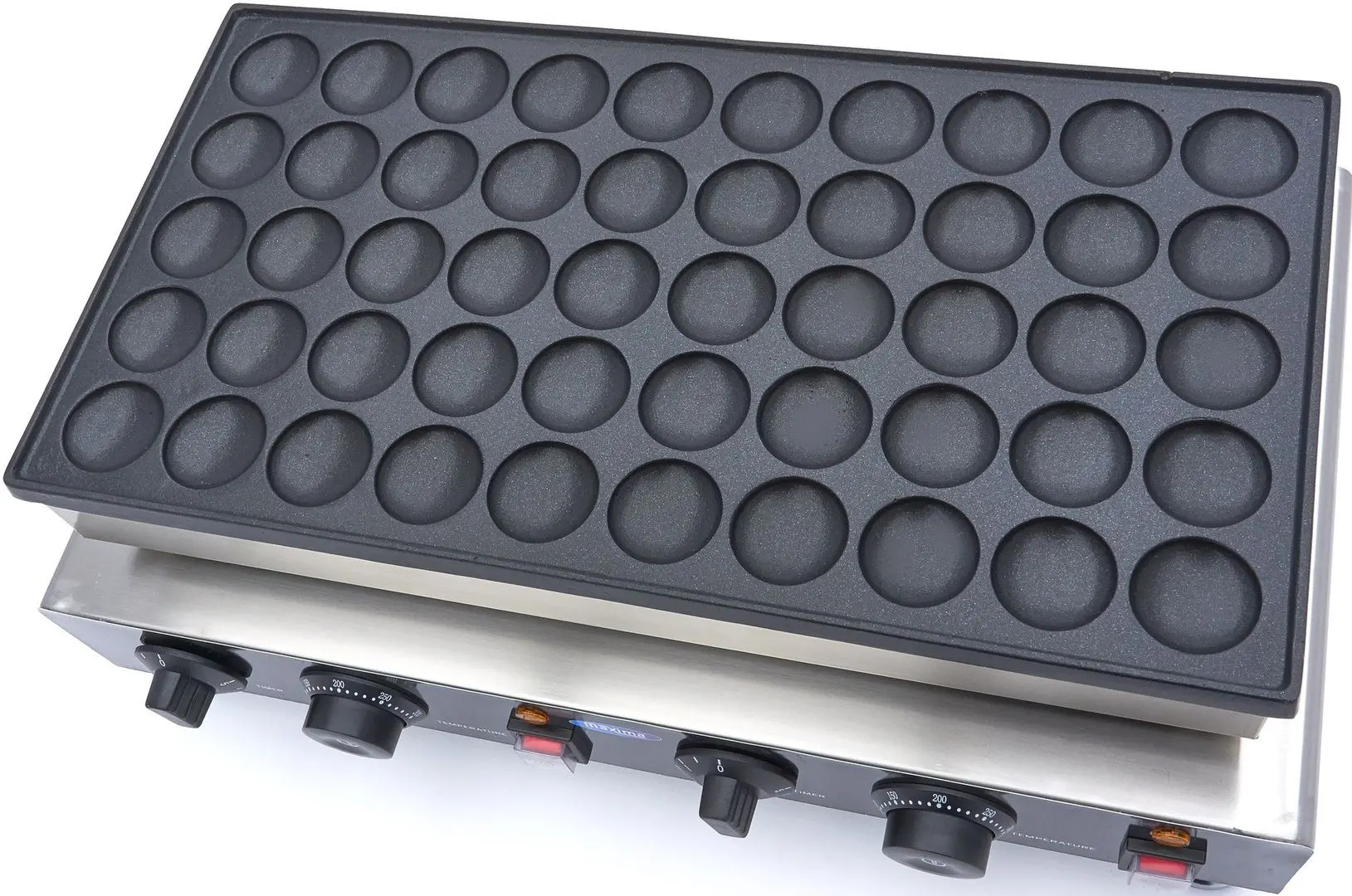 Aparat de facut clatite Maxima 09374131 (Inox/Black)