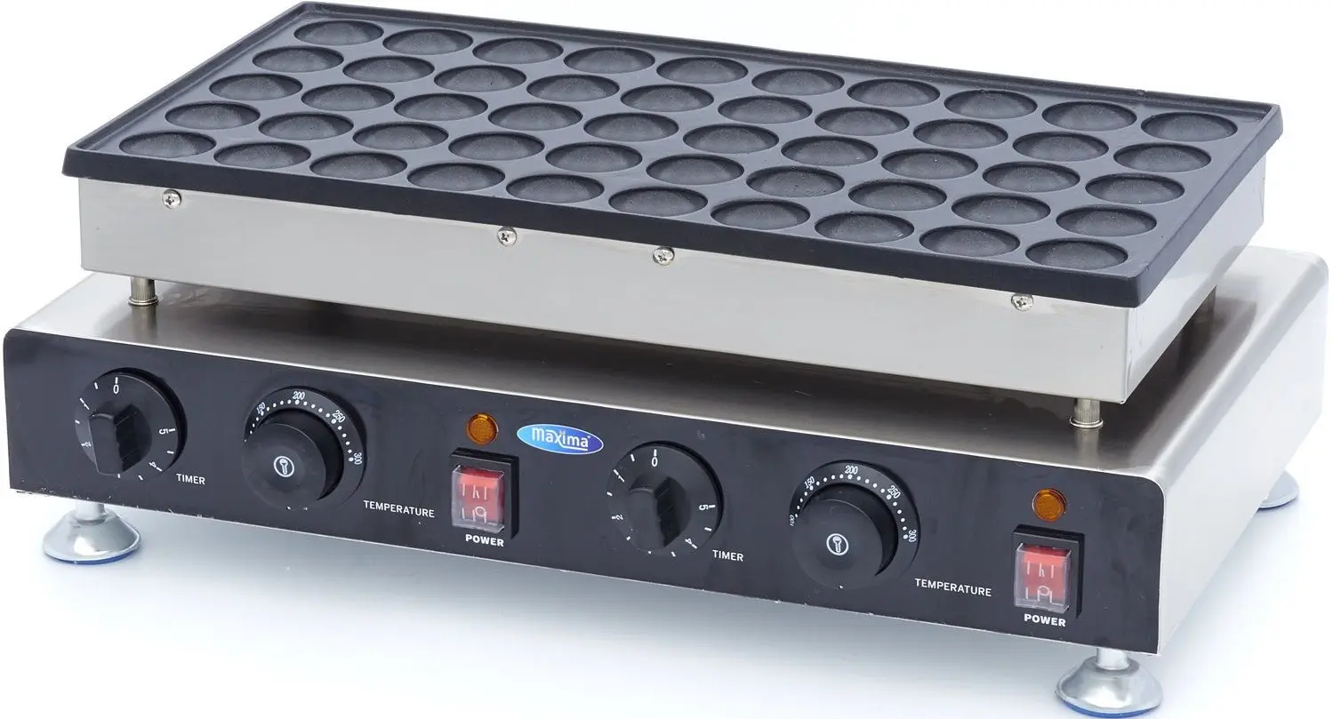 Aparat de facut clatite Maxima 09374131 (Inox/Black)