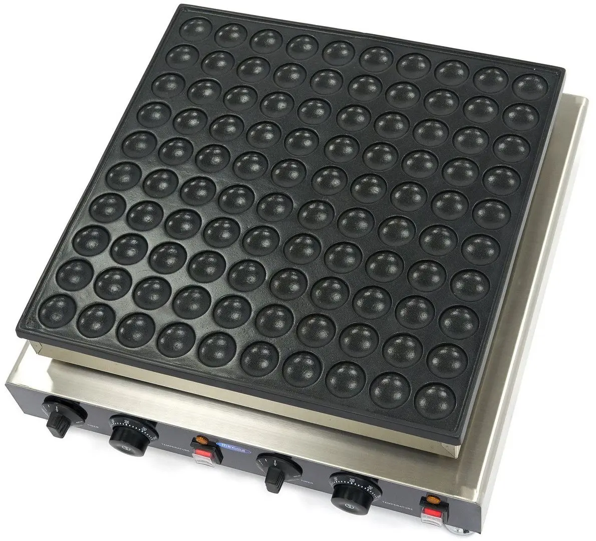 Aparat de facut mini pancake-uri Maxima 9374132 (Inox/Black)