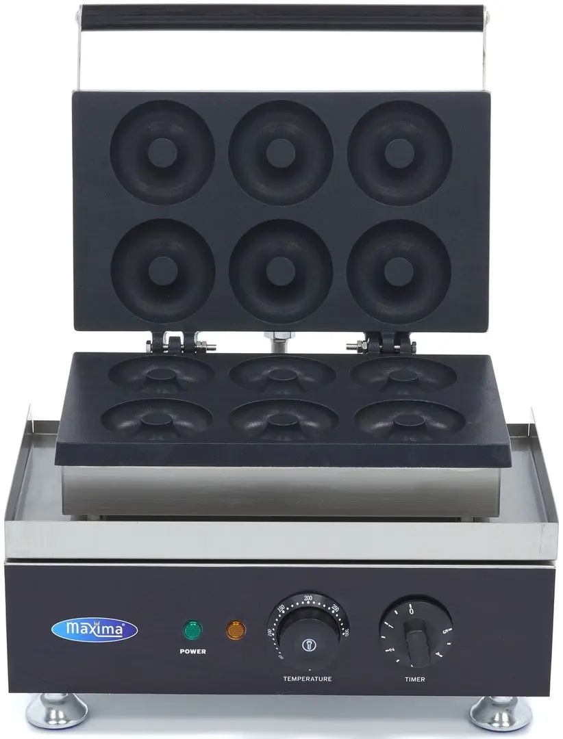 Aparat de facut gogosi Maxima 09374010 (Black/Inox)