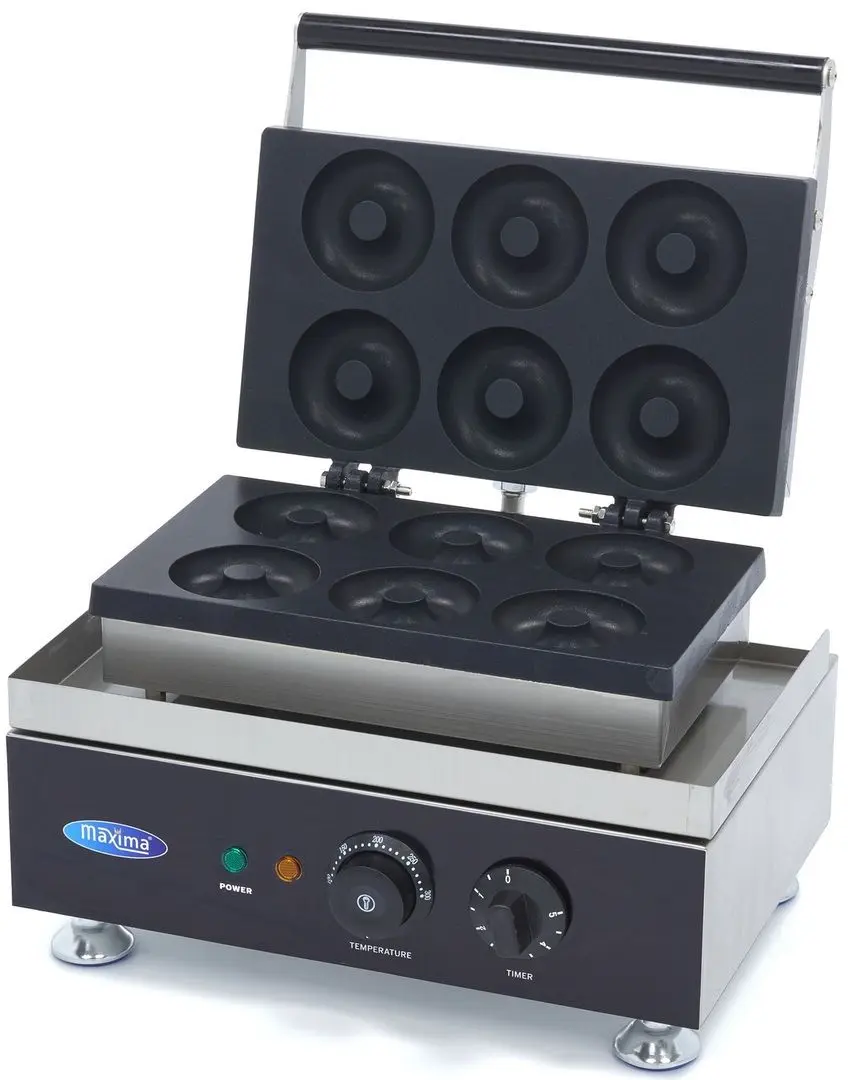 Aparat de facut gogosi Maxima 09374010 (Black/Inox)