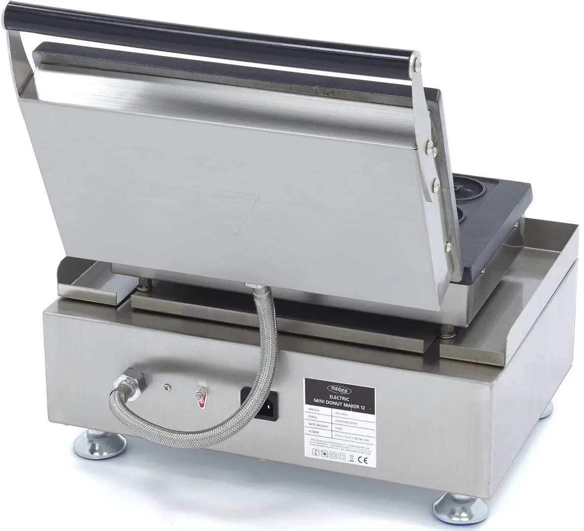 Aparat de facut gogosi Maxima 09374011 (Black/Inox)