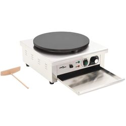 Aparat de facut clatite VidaXL 50740 (Inox/Black) Thumb