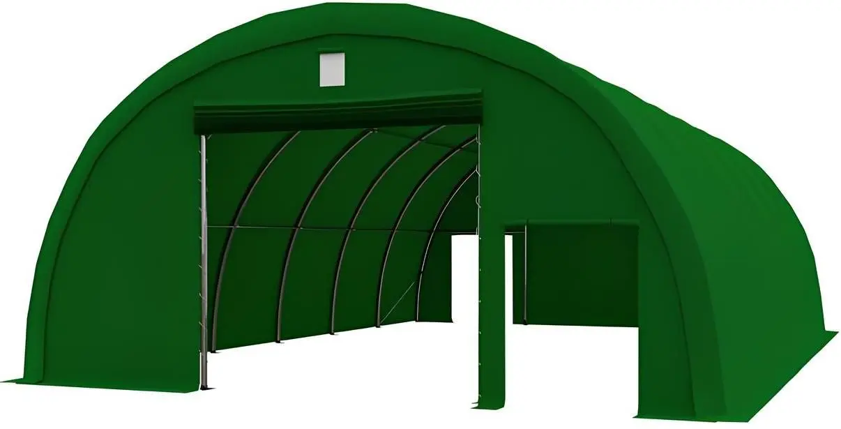 Cort industrial Tent Service Arch Hall 9x12 (Green)