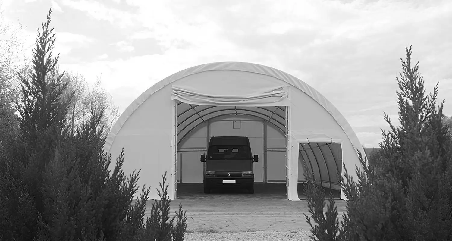 Cort industrial Tent Service Arch Hall 9x12 (Green)