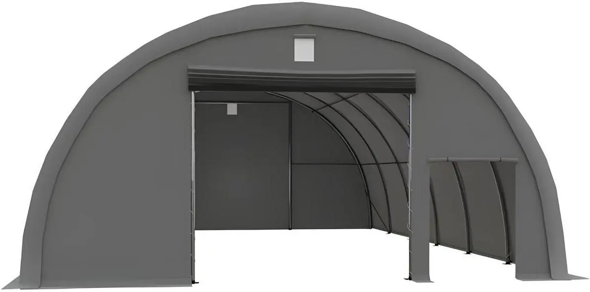 Cort industrial Tent Service Arch Hall 9x12 (Grey)