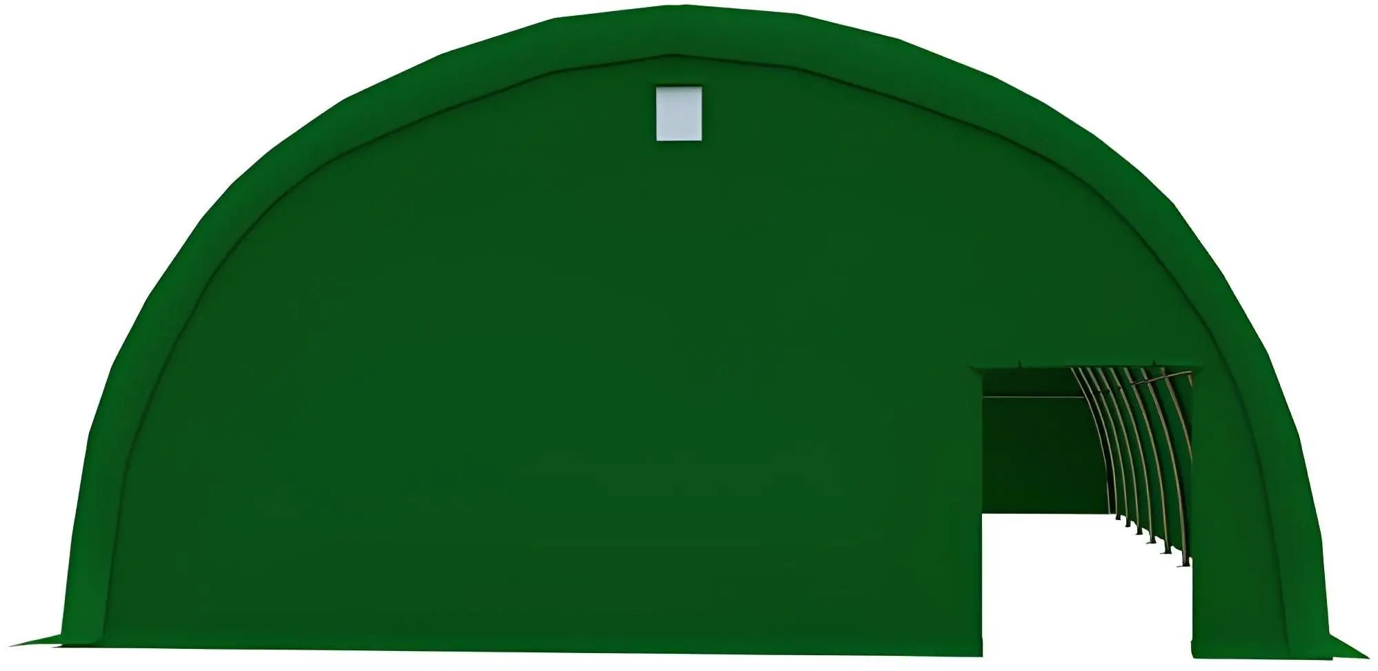 Cort industrial Tent Service Arch Hall 9x20 (Green)