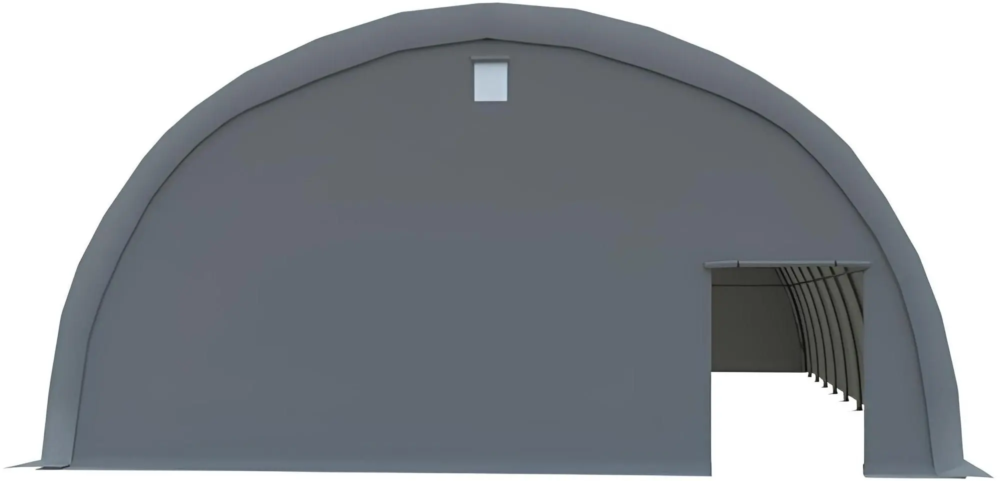 Cort industrial Tent Service Arch Hall 9x20 (Grey)