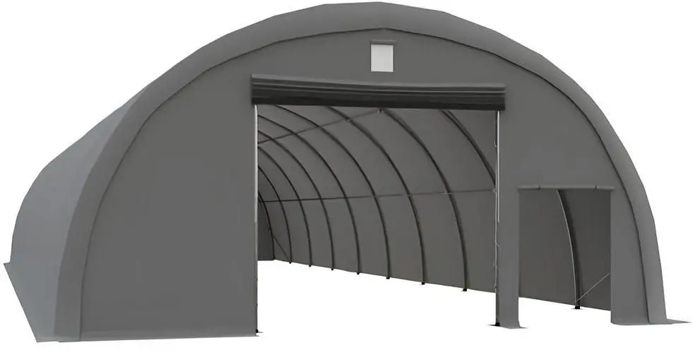 Cort industrial Tent Service Arch Hall 9x20 (Grey)