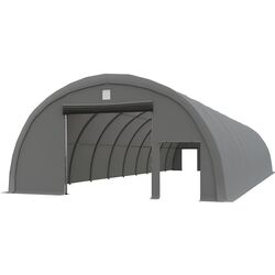 Cort industrial Tent Service Arch Hall 9x20 (Grey) Thumb