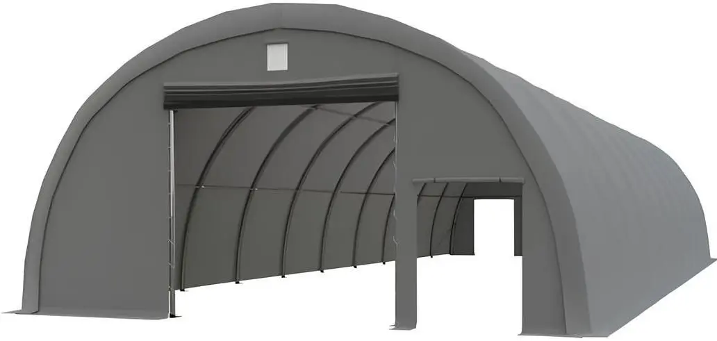 Cort industrial Tent Service Arch Hall 9x20 (Grey)