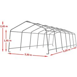Cort industrial Tent Service Economy 3.3x9.2 (Green) Thumb