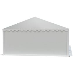 Тентовый склад с декоративными окнами Tent Service Economy 5696 5x10 (White) Thumb